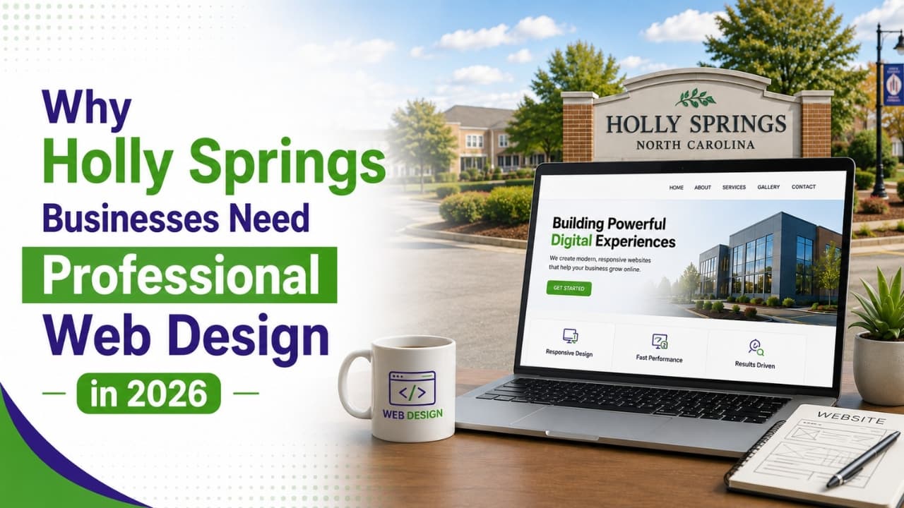 Why Holly Springs Businesses Need Professional Web Design in 2026