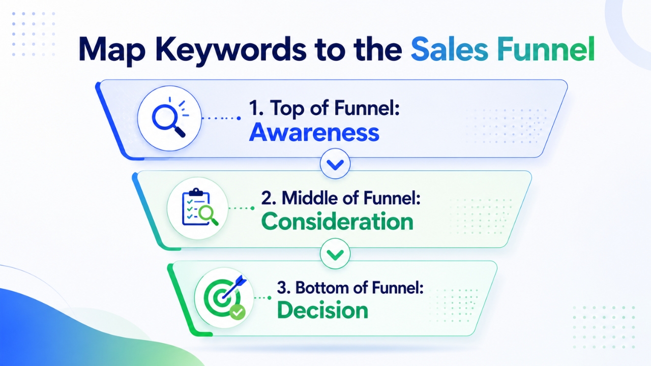 Map Keywords to the Sales Funnel